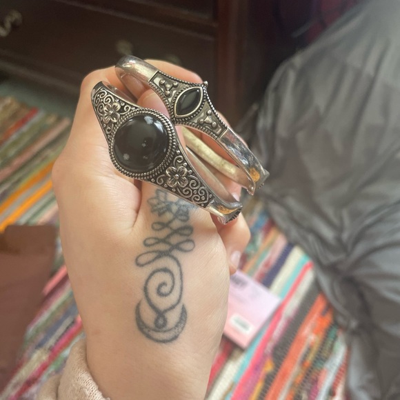 COPY - Bundle of two bracelets cuffed adjustable - Picture 5 of 16